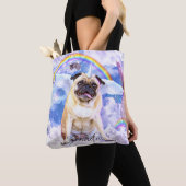 Pug unicorn – かわいいPugicorn トートバッグ (クローズアップ)
