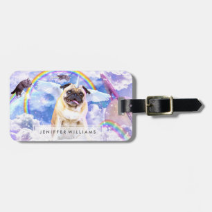 Pug unicorn – かわいいPugicorn ラゲッジタグ