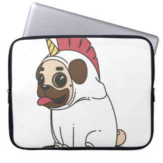 PUG UNICORN ラップトップスリーブ