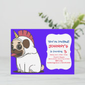PUG UNICORN 招待状 (スタンド正面)