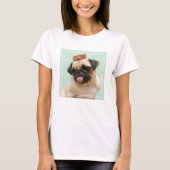 Pug Wants Treats Tシャツ (正面)