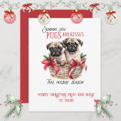 Pug Whimsical Christmas | シーズンカード