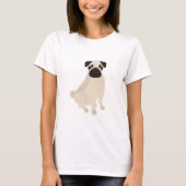 Pug Women's Tシャツ (正面)