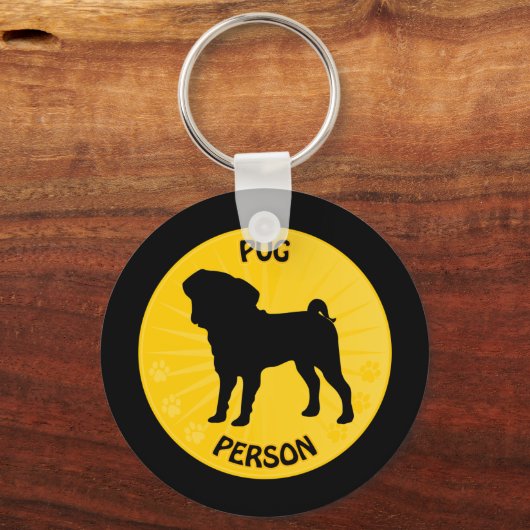 PUG XING キーホルダー (正面)