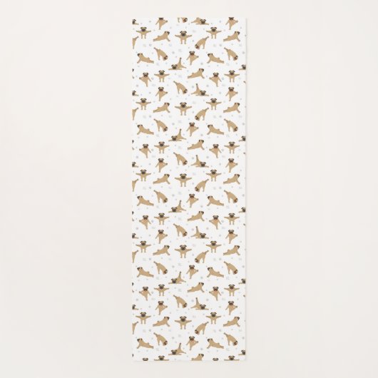 Pug Yoga Mat ヨガマット (裏面)