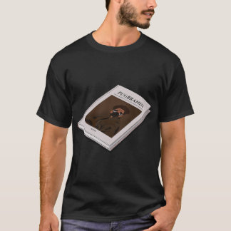 Pugbrandt アートブック パロディ - レンブラントの「パグの自画像」 tシャツ