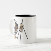 Pugcassoのマグ ツートーンマグカップ (正面左)