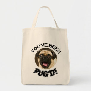 PUG'D -ずっとおもしろいなパグのトートです トートバッグ
