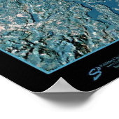 Puget Sound、ワシントン衛星ポスター ポスター (角)