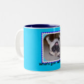 PuggerのGoinは何ですか。 ツートーンマグカップ (正面左)