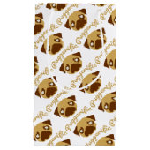 Puggerificのパグのしゃれ スモールペーパーバッグ (正面)