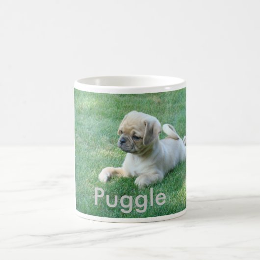 Puggleのコーヒーカップ コーヒーマグカップ (中央)