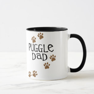 Puggleのパパ マグカップ