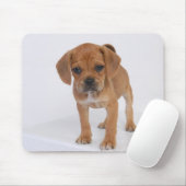 Puggleの子犬のパッド マウスパッド (マウス)