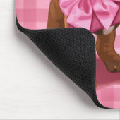 Puggleの子犬 マウスパッド (コーナー)