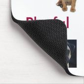 Puggleの愛らしく、愛らしく、よくはしゃぐなマウスパッド マウスパッド (コーナー)