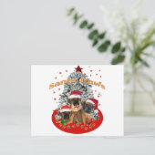 Puggleサンタの足 シーズンポストカード (スタンド正面)