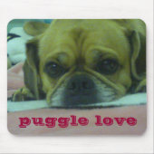 Puggle愛mousepad マウスパッド (正面)