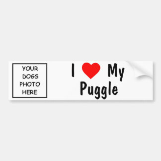 Puggle バンパーステッカー