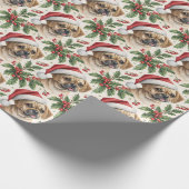 Puggle Christmas Wrapping Paper ラッピングペーパー (角)