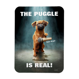 Puggle Mic Drop マグネット