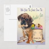 Puggle Stol Cookie From Cookie Jarカード ポストカード (正面/裏面)