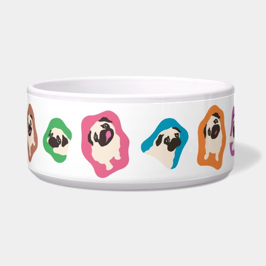 PUGholic ペットボウル (左)