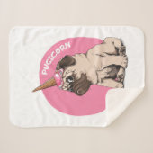 Pugicorn シェルパブランケット (正面(横))