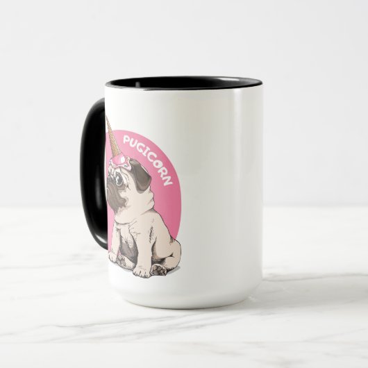 Pugicorn マグカップ (正面左)