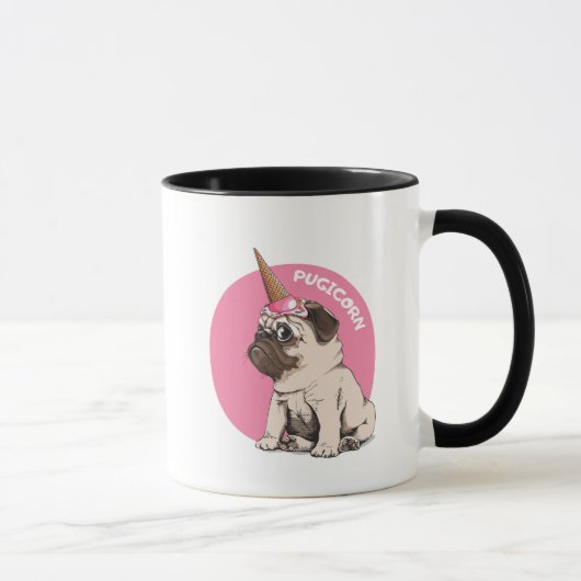 Pugicorn マグカップ (右)