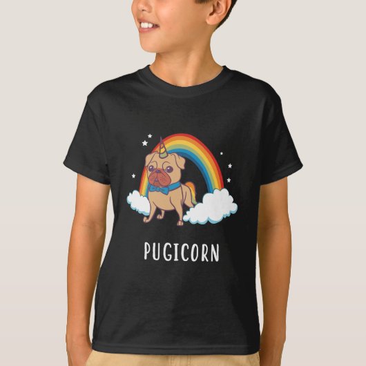 Pugicorn Tシャツ (正面)