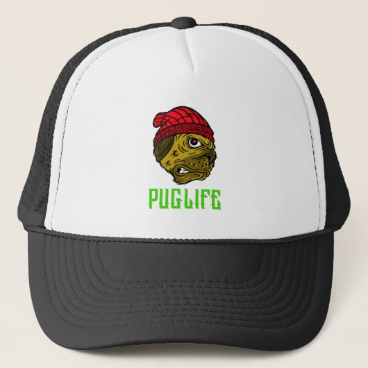 Puglife現実PUGSルール キャップ (正面)