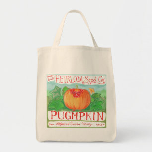 Pugmpkinの買い物袋 トートバッグ