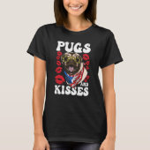 Pugsとキス Tシャツ (正面)