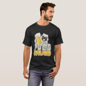 PugsとChugsビール愛好家 Tシャツ (正面フル)