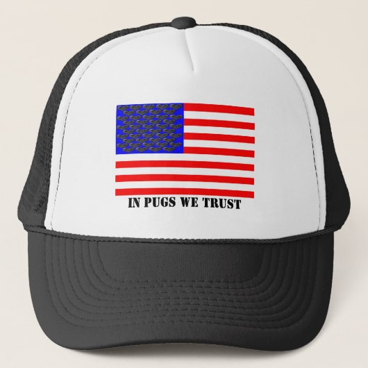 PUGSのWe Trust キャップ (正面)