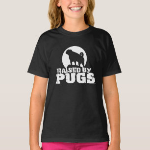 PUGSダークティーシャツで浮き上がった Tシャツ