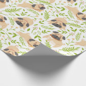 Pugsラッピング紙 ラッピングペーパー (角)