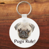 Pugsルール キーホルダー (正面)