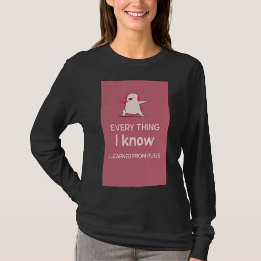 Pugs学 Essential Tシャツ537より Tシャツ (正面)