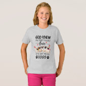 Pugs神は私のハートを知っていた愛の愛犬家 Tシャツ (正面フル)