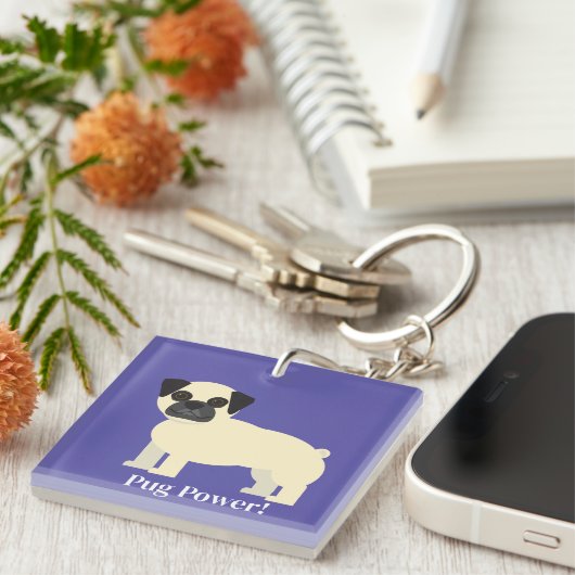 Pugs,  キーホルダー (正面右)