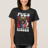 Pugs and Kisses Tシャツ (正面)