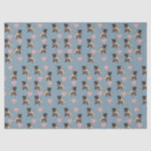 Pugs & hearts 薄葉紙 (正面)