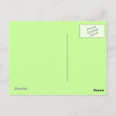 Pugs Love Peaceポストカード ポストカード (裏面)