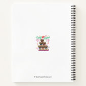 Pugs NキスPug Dog Lover ノートブック (裏面)