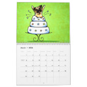 Pugs Off-Leash Art™ Vol 1 カレンダー (3月 2026)