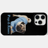 Pugs & Pugs：愛らしいPugをテーマにしたデザイン Case-Mate iPhoneケース (裏面 (横))