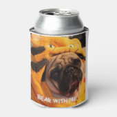 Pugsley "Bear With Me"クーラーボックス 缶クーラー (缶正面)