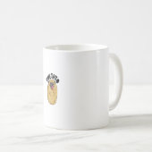 Pugtato Pugポテトシャツ愛犬家の衣装おもしろい コーヒーマグカップ (正面右)